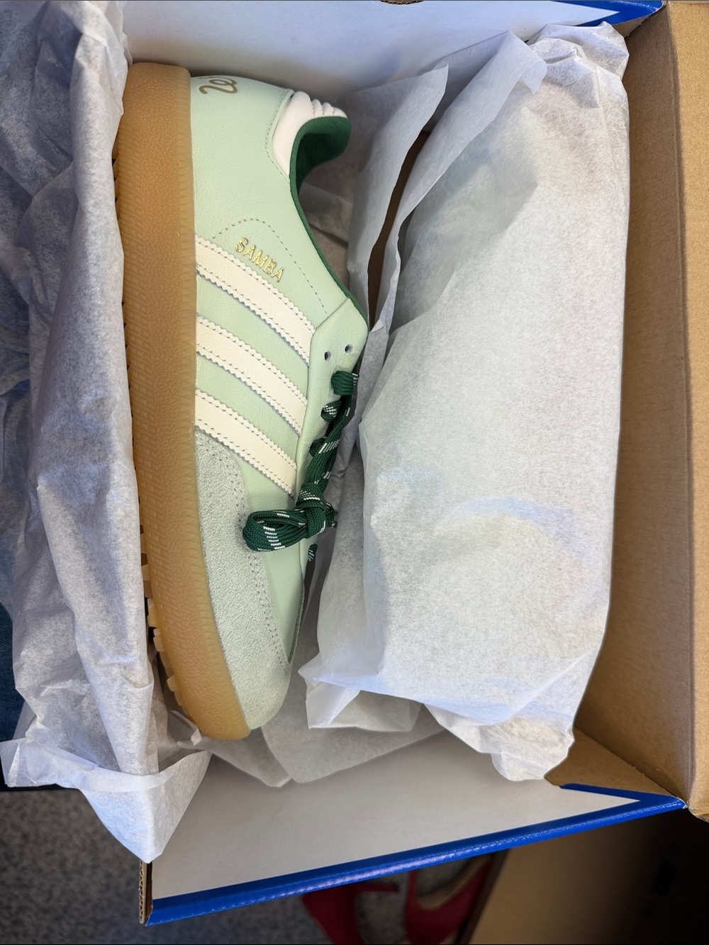 Adidas x Malbon Collab Samba Golf Shoe Linden Green Size M9/W10